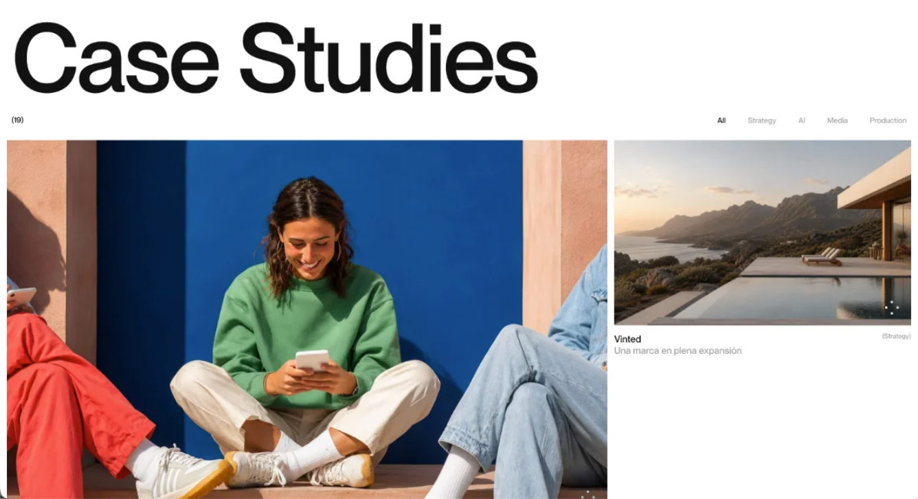 Case Studies en la web