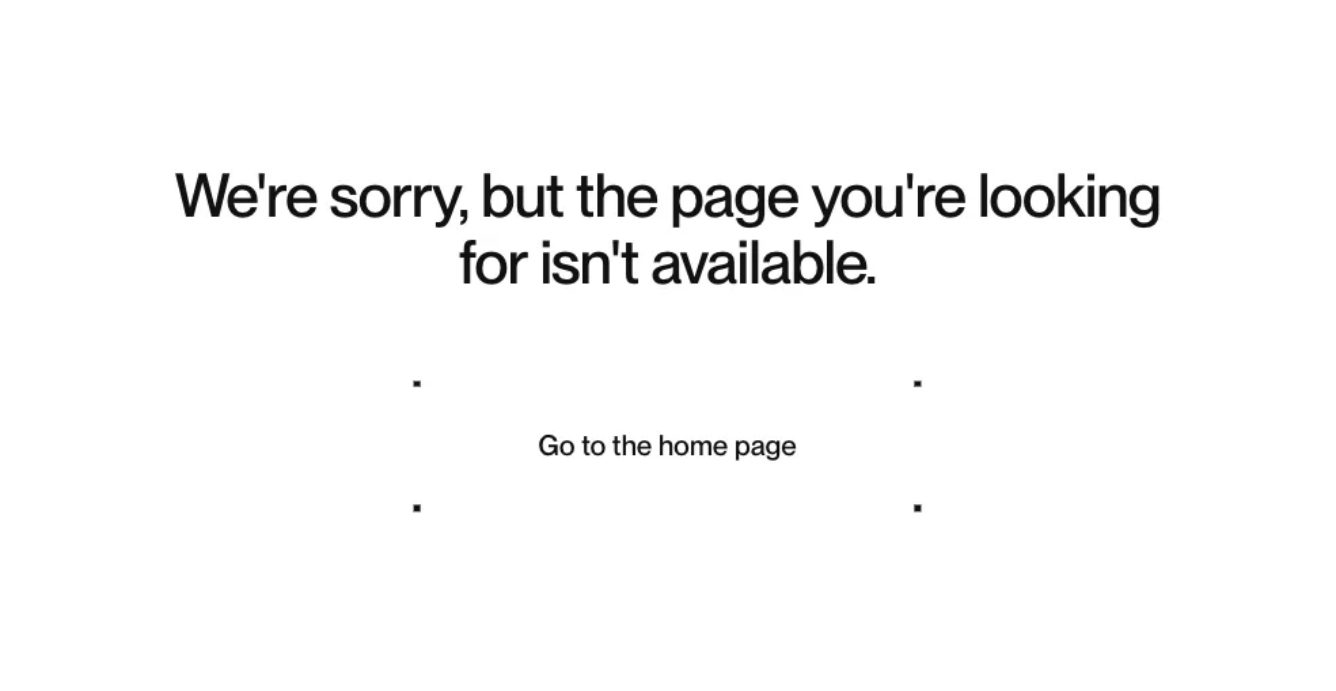 Ejemplo de texto de interfaz en la web